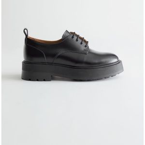 & Other Stories Chunky Leather Oxfords size 6